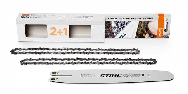 STIHL Schienenpaket Kombibox Rollomatic E 3/8 PM3 35cm